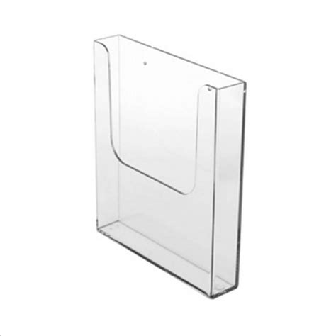 Wall mounted Brochure Holder A4 - Budget - We Do Pro Displays