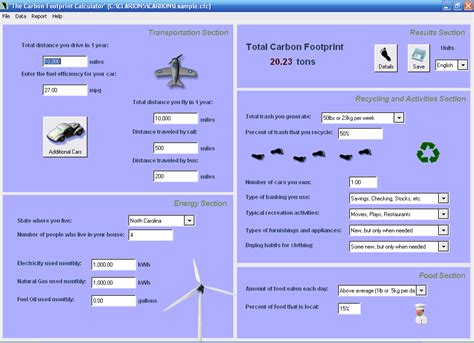 Carbon Footprint Calculator Free Download and Reviews - Fileforum