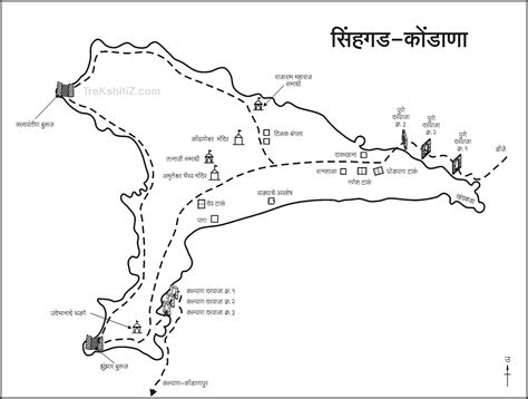 Sinhagad Fort Map