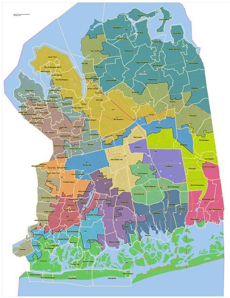 Nassau County Redistricting Map