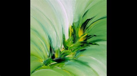 Abstract Painting Green - Top Painting Ideas