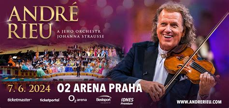 Violin magician and king of waltzes André Rieu will impress the Czech ...