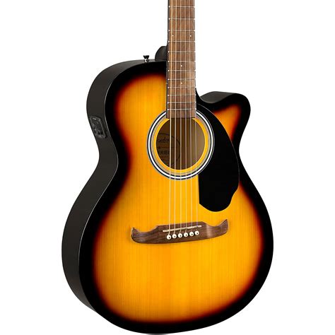 Fender FA-135CE Concert Acoustic-Electric Guitar Sunburst | Guitar Center