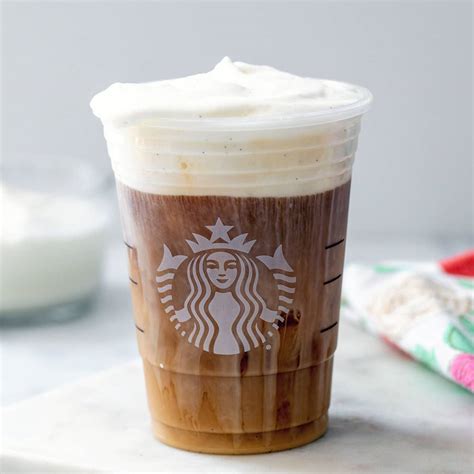 Sweet Cream Cold Foam {Starbucks Copycat} | Recipe Cart