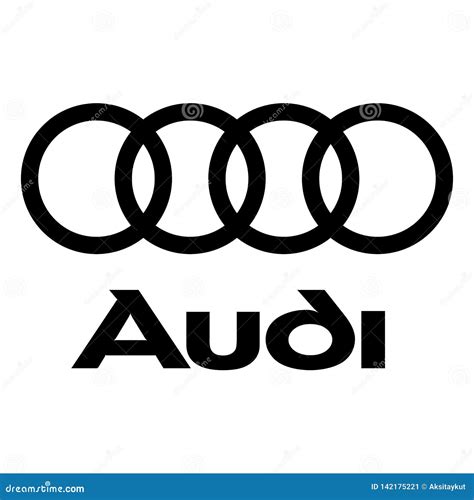 Audi Logo Icon Editorial Photo | CartoonDealer.com #142175221