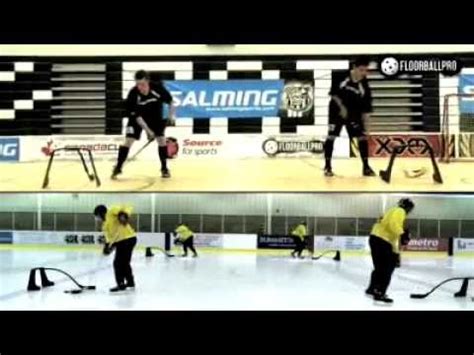 Floorball Drills and Tips - YouTube