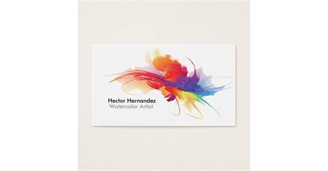 Artist business card | Zazzle.com