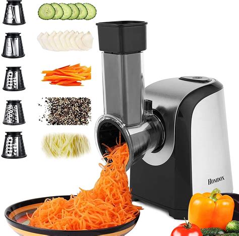 Amazon.com: Homdox Electric Cheese Grater, Professional Electric Slicer ...