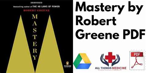 Mastery by Robert Greene PDF Download Book