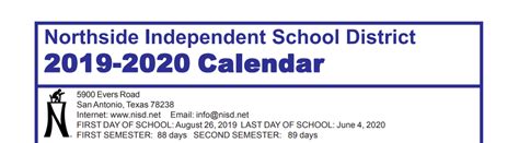 Health Careers High School - School District Instructional Calendar ...