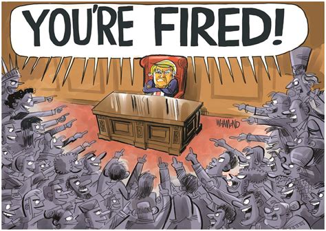 Political Cartoon U.S. Trump 2020 Election You're Fired | The Week