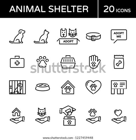 Vector Animal Shelter Logo Design Template Stock Vector (Royalty Free ...