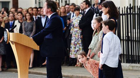 David Cameron's five-year-old daughter Florence steals the show at 10 ...