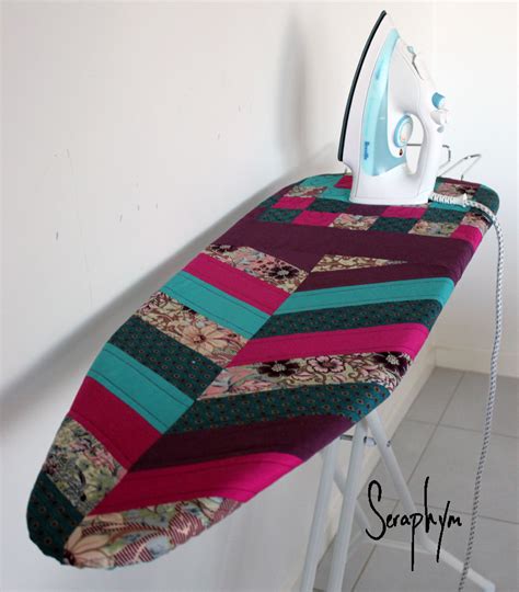 Updated Quilted Ironing Board Cover Tutorial