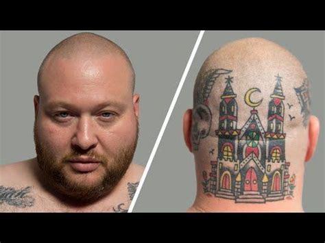 Action Bronson Breaks Down His Tattoos | GQ | Hand tattoos, Blue moon ...