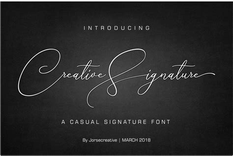 Creative Signature Font | Creative signature, Signature font, Signature ...