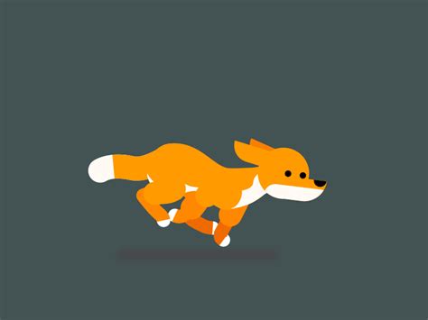 Fox Running Animation