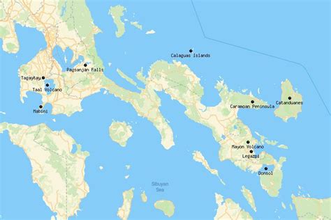 Luzon Island Map