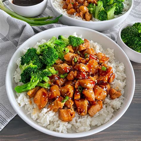 Teriyaki Chicken Rice Bowl (Amazing Recipe) | Modernmealmakeover