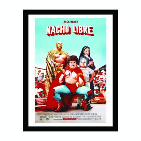 Nacho Libre Movie Poster - Vintage Cinema - Touch of Modern