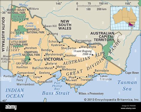 Mount bogong victoria australia maps cartography hi-res stock ...