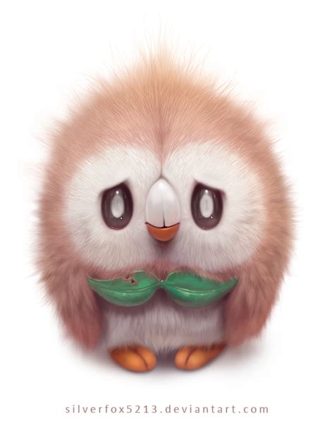 Rowlet by Silverfox5213 on DeviantArt