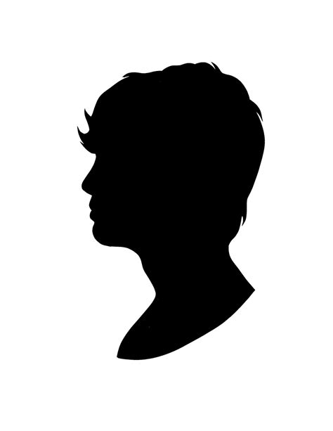 Man Silhouette Profile at GetDrawings | Free download