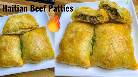 Easy & Delicious Haitian Beef Patties Recipe|| Beef Patties| - YouTube