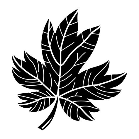 Autumn Maple Leaf vector logo 552463 Vector Art at Vecteezy