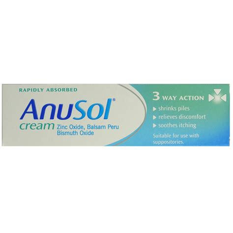 Anusol Cream - PillSorted