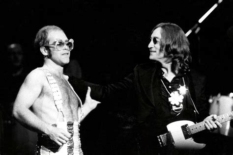 Elton John Says Performing with John Lennon Was 'Magical'