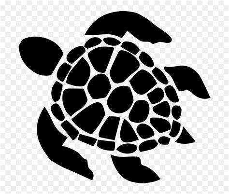 Sea Turtle Clipart Silhouette - Underlords Wallpaper