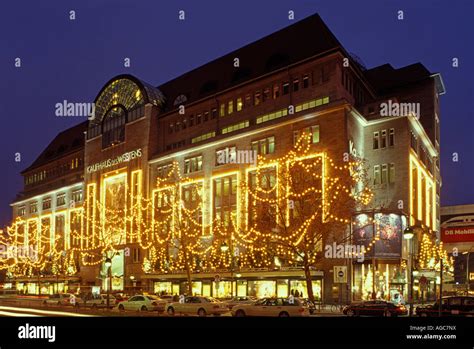 Berlin. Kaufhaus des Westens. KaDeWe. Christmas time. Wittenbergplatz ...