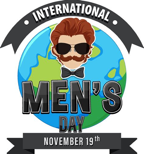 International Mens Day Poster Design 12822296 Vector Art at Vecteezy