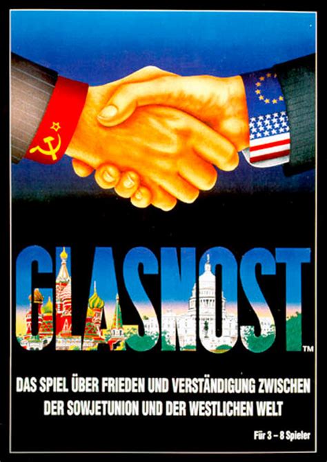 Glasnost And Perestroika Poster