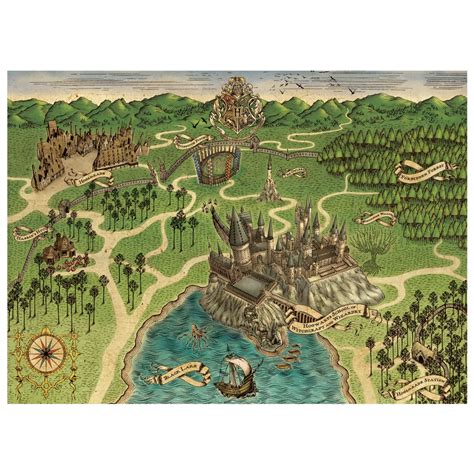 región tonto siesta mapa de hogwarts harry potter Escarchado secuestrar ...