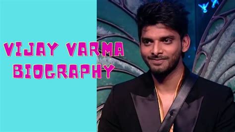 Vijay Varma Bigg Boss Tamil Season 7 Contestant: Full Bio and Wiki