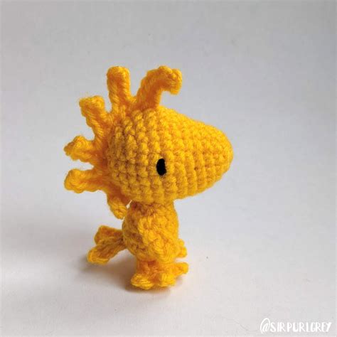 Woodstock (Peanuts) Amigurumi Crochet Pattern - Sir Purl Grey