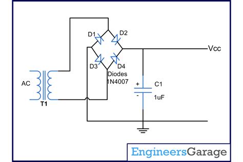 Schematic Diagram Of Bridge Rectifier