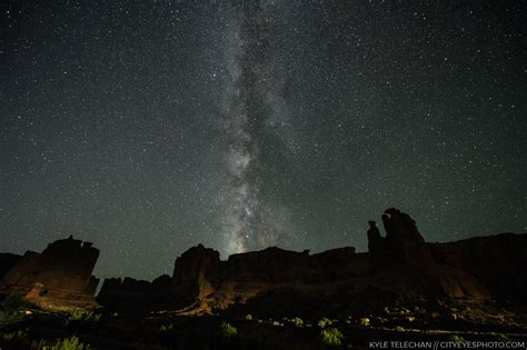 Arches National Park with bonus Milky Way (OC) : r/NationalPark