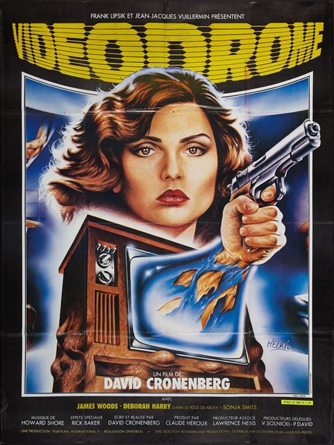 1983 : Vidéodrome (Videodrome) | Movie posters vintage, Horror movie ...