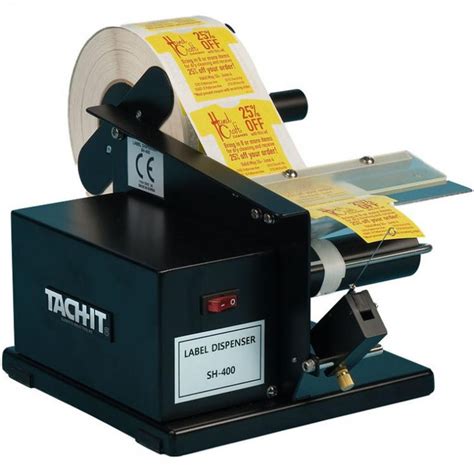 Semi-Automatic L-Clip Label Dispenser Applicator Machine