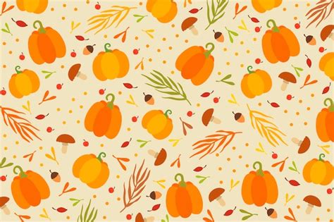 Free Vector | Thanksgiving background in flat design