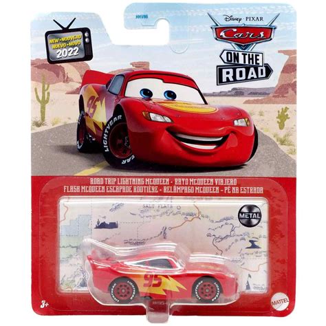 Disney Cars Character Car - Lightning Mcqueen With Racing Wheels ...