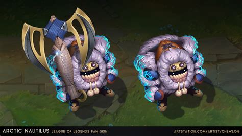 Snow Day Nautilus | League of Legends Skin Concept by Leon Ropeter ...