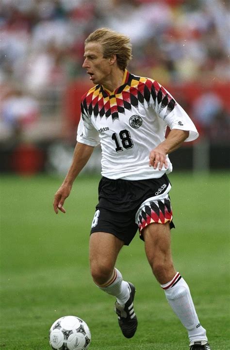 Jurgen Klinsmann of Germany in 1994. | Jurgen klinsmann, World football ...