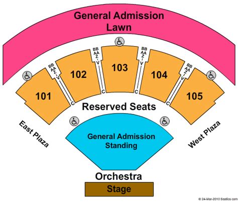 Ameris Bank Amphitheatre at Encore Park Seating Chart | Ameris Bank ...