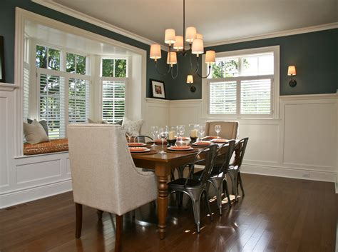 Dining Rooms with Bay Window Designing Ideas