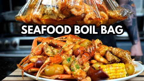 How To Make The Perfect Seafood Boil Bag at Home - YouTube