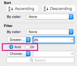 Filter data in a range or table - Excel